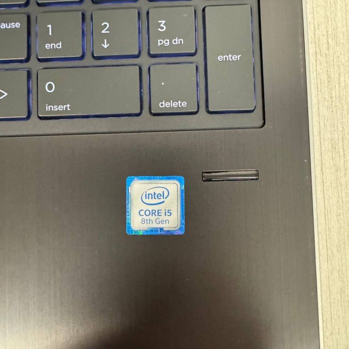 Ноутбук Б-клас HP ProBook 450 G5 / 15.6" (1920x1080) IPS / Intel Core i5-8250U (4 (8) ядра по 1.6 - 3.4 GHz) / 8 GB DDR4 / 256 GB SSD NVMe / Intel UHD Graphics 620 / WebCam б/в - зображення 8