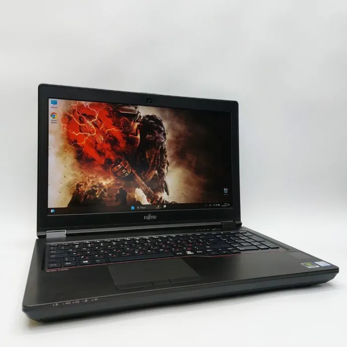 Мобільна робоча станція Fujitsu Celsius H780 / 15.6" (1920x1080) IPS / Intel Core i7-8750H (6 (12) ядер по 2.2 - 4.1 GHz) / 32 GB DDR4 / 512 GB SSD / nVidia Quadro P600, 4 GB GDDR5, 128-bit / WebCam б/в - зображення 6