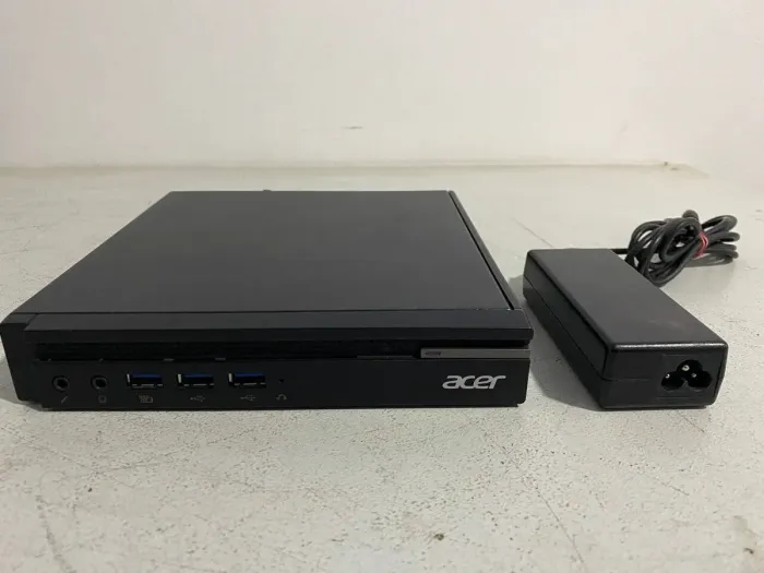 Неттоп Acer Veriton N4640G USFF / Intel Celeron G3900T (2 ядра по 2,6 ГГц) / 8 ГБ DDR3 / 128 ГБ SSD / Intel HD Graphics 510 / Блок живлення б/в - изображение 2