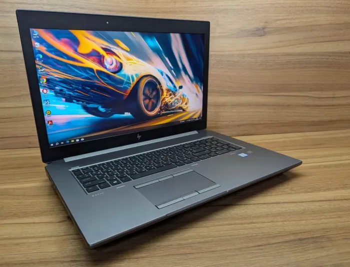 Мобільна робоча станція HP zBook 17 G6 / 17.3" (1920x1080) IPS / Intel Core i7-9850H (6 (12) ядер по 2.6 - 4.6 GHz) / 32 GB DDR4 / 512 GB SSD / nVidia Quadro RTX 3000, 6 GB GDDR6, 192-bit / TouchID / Windows 10 б/в - зображення 4