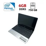Ноутбук Acer E1-531 / 15.6" (1366x768) TN / Intel Pentium B970 (2 ядра по 2.3 GHz) / 6 GB DDR3 / 750 GB HDD / Intel HD Graphics / WebCam б/в