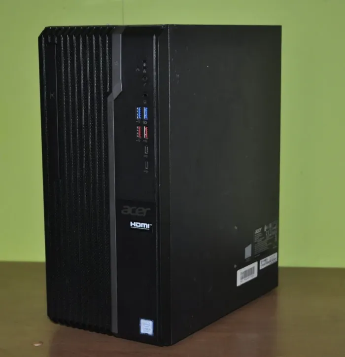 Комп'ютер Acer Veriton S4660G Tower / Intel Core i5-8400 (6 ядер по 2,8 - 4,0 ГГц) / 16 ГБ DDR4 / 256 ГБ SSD M.2 / Intel UHD Graphics 630 / Windows 11 Pro б/в - зображення 2