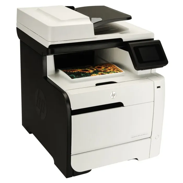 МФУ HP LaserJet Pro 300 MFP M375nw / Лазерний кольоровий друк / 600x600 dpi / A4 / 18 стор / хв / USB 2.0, Ethernet / Кабелі в комплекті б/в - зображення 1