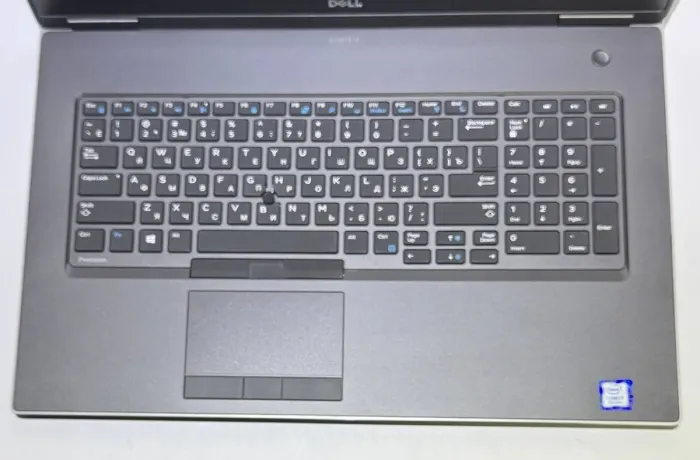 Мобільна робоча станція Dell Precision 7740 / 17,3" (1920x1080) IPS / Intel Core i7-9750H (6 (12) ядер по 2,6 - 4,5 ГГц) / 32 ГБ DDR4 / 512 ГБ SSD / nVidia Quadro RTX 4000, 8 ГБ GDDR6, 256-біт / HDMI / WebCam б/в - зображення 3