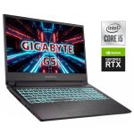 Ігровий ноутбук Б-класу Gigabyte G5 KC / 15,6" (1920x1080) IPS / Intel Core i5-10500H (6 (12) ядер по 2,5 - 4,5 ГГц) / 16 ГБ DDR4 / 512 ГБ SSD NVMe / nVidia GeForce RTX 3060, 6 ГБ GDDR6, 192-біт / WebCam б/в