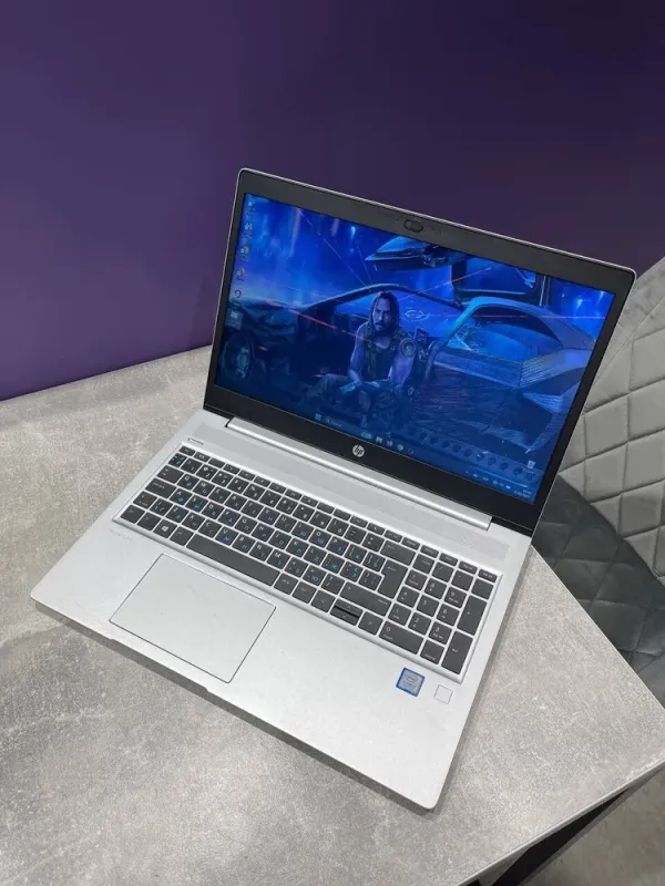 Ноутбук HP ProBook 450 G6 / 15.6" (1366x768) TN / Intel Core i5-8250U (4 (8) ядра по 1.6 - 3.4 GHz) / 8 GB DDR4 / 120 GB SSD / Intel UHD Graphics 620 / WebCam б/в - зображення 5