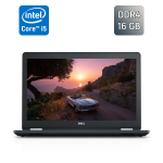 Ноутбук Dell Latitude 5580 / 15.6" (1920x1080) IPS / Intel Core i5-6300U (2 (4) ядра по 2.4 - 3.0 GHz) / 16 GB DDR4 / 256 GB SSD / Intel HD Graphics 520 / TouchID / SIM б/в