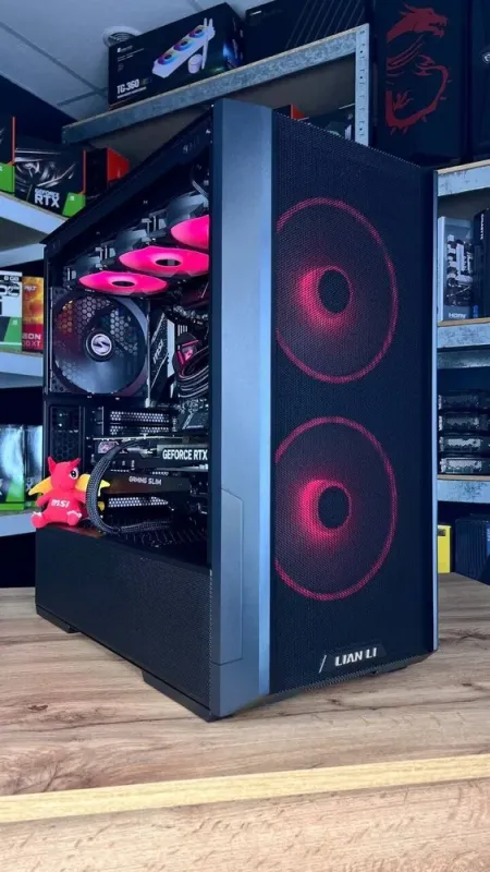 Збірка під замовлення:ігровий ПК Lian Li LanCool 216 RGB Black Tower / AMD Ryzen 7 7700X (8 (16) ядер по 4.5 - 5.4 GHz) / 32 GB DDR5 / 2000 GB SSD M.2 / nVidia GeForce RTX 4070 Super, 12 GB GDDR6X, 192-bit / 850W - зображення 2