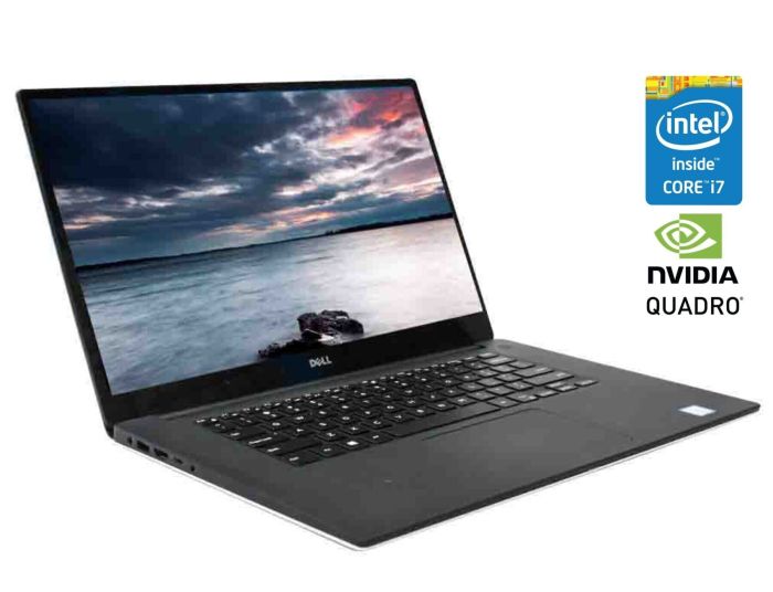 Мобільна робоча станція Dell Precision 5520 / 15.6" (3840x2160) IPS Touch / Intel Core i7-7820HQ (4 (8) ядра по 2,9 - 3,9 ГГц) / 16 ГБ DDR4 / 512 ГБ SSD + 500 ГБ HDD / nVidia Quadro M1200, 4 ГБ GDDR5, 128-біт / WebCam / Win 10 Pro б/в - зображення 1