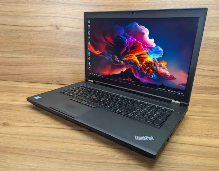 Мобільна робоча станція Lenovo ThinkPad P71 / 17.3" (1920x1080) IPS / Intel Core i7-7700HQ (4 (8) ядра по 2.8 - 3.8 GHz) / 32 GB DDR4 / 512 GB SSD / nVidia Quadro P3000, 6 GB GDDR5, 192-bit / WebCam / TouchID / Windows 10 б/в - зображення 3