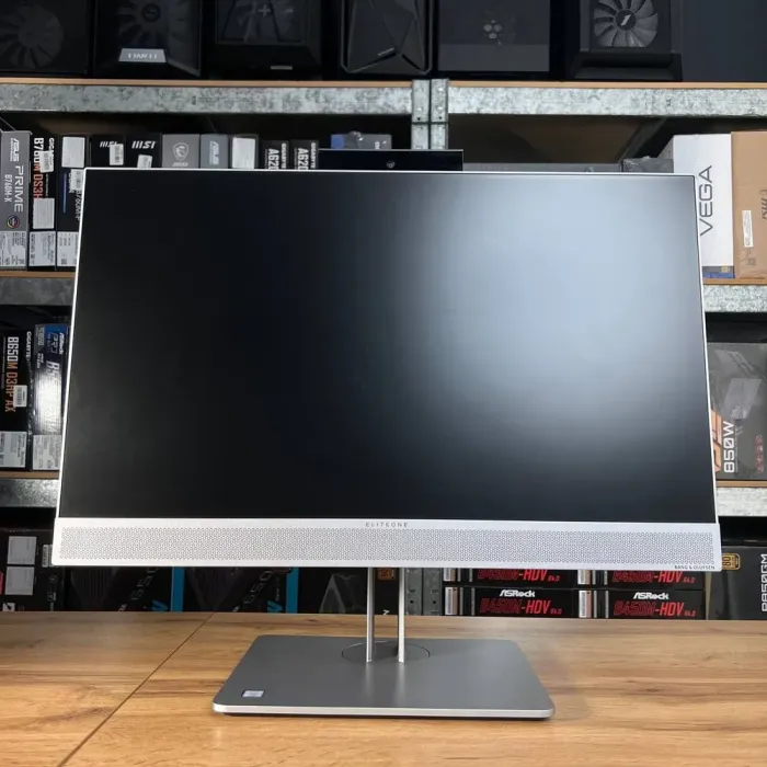 Моноблок HP EliteOne 800 G5 All-in-One / 24" (1920x1080) IPS / Intel Core i7-9700 (8 ядер по 3.0 - 4.7 ГГц) / 16 ГБ DDR4 / 512 ГБ SSD / Intel UHD Graphics 630 / DVD-ROM / WebCam / Wi-Fi / Bluetooth б/в - зображення 2