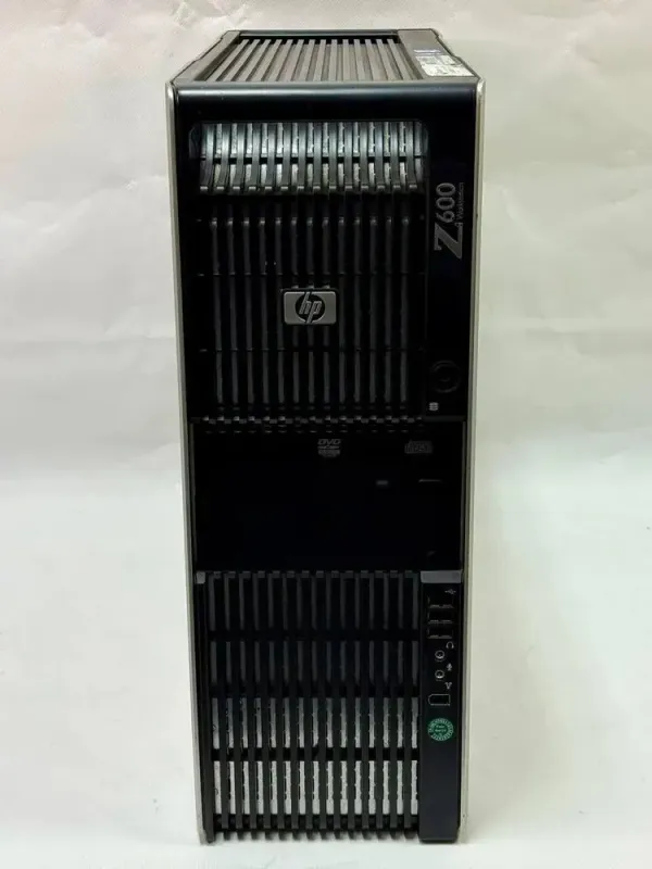 Робоча станція HP Z600 Workstation Tower / Intel Xeon E5520 (4 (8) ядра по 2.2 - 2.5 GHz) / 12 GB DDR3 / 240 GB SSD + 500 GB HDD / AMD Radeon RX 570, 4 GB GDDR5, 256-bit / DVD-ROM / 650W б/в - зображення 2
