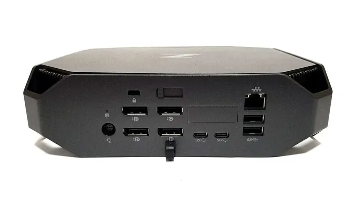 Неттоп HP Z2 Mini G3 USFF / Intel Xeon E3-1225 v5 (4 ядра по 3.3 - 3.7 GHz) / 16 GB DDR4 / 512 GB SSD M.2 / nVidia Quadro M620, 2 GB GDDR5, 128-bit / WiFi б/в - зображення 3
