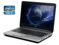 Ноутбук Б-клас HP ProBook 640 G1 / 14" (1366x768) TN / Intel Core i5-4300M (2 (4) ядра по 2.6 - 3.3 GHz) / 8 GB DDR3 / 128 GB SSD / Intel HD Graphic 4600 / WebCam б/в