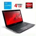 Ноутбук Packard Bell Easy Note TK85 / 15.6" (1366x768) TN / Intel Core i5-450M (2 (4) ядра по 2.4 - 2.66 GHz) / 4 GB DDR3 / 500 GB HDD / AMD Radeon HD 5470, 512 MB, GDDR5, 64-bit б/в