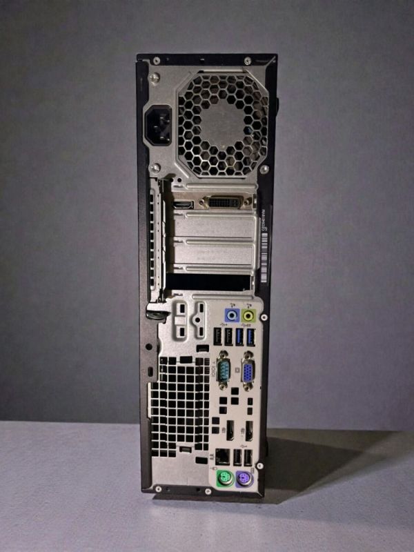 ПК HP EliteDesk 800 G1 SFF / Intel Core i5-4590 (4 ядра по 3.3 - 3.7 GHz) / 16 GB DDR3 / 120 GB SSD + 500 GB HDD / Intel HD Graphics 4600 б/в - изображение 2