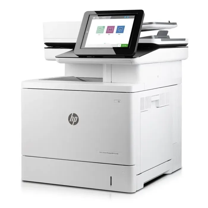 БФП HP Color LaserJet Managed MFP E57540dn / Лазерний кольоровий друк / 1200x1200 dpi / A4 / 40 стор/хв / Ethernet, USB 2.0 / Дуплекс б/в - зображення 2