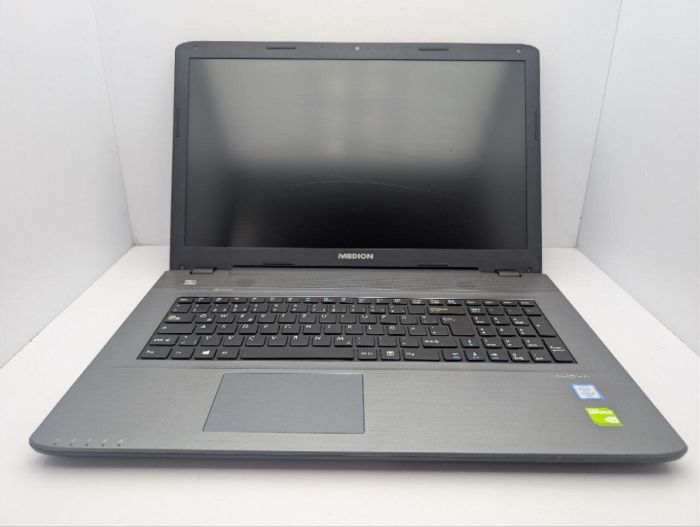 Ноутбук Medion Akoya P7641 / 17.3" (1600x900) TN / Intel Core i5-6200U (2 (4) ядра по 2.3 - 2.8 GHz) / 16 GB DDR3 / 256 GB SSD / nVidia GeForce 930M, 2 GB GDDR3, 64-bit / WebCam / DVD-ROM б/в - зображення 3