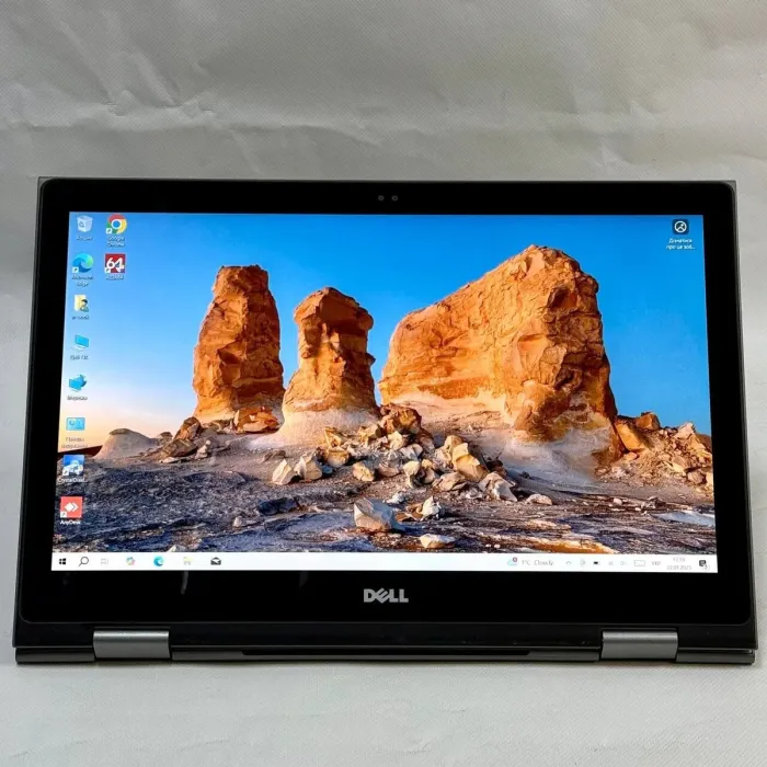 Ноутбук-трансформер Dell Inspiron 15-5568 / 15.6" (1920x1080) IPS Touch / Intel Core i7-6500U (2 (4) ядра по 2.5 - 3.1 GHz) / 16 GB DDR4 / 500 GB SSD / Intel UHD Graphics 520 / WebCam б/в - зображення 4