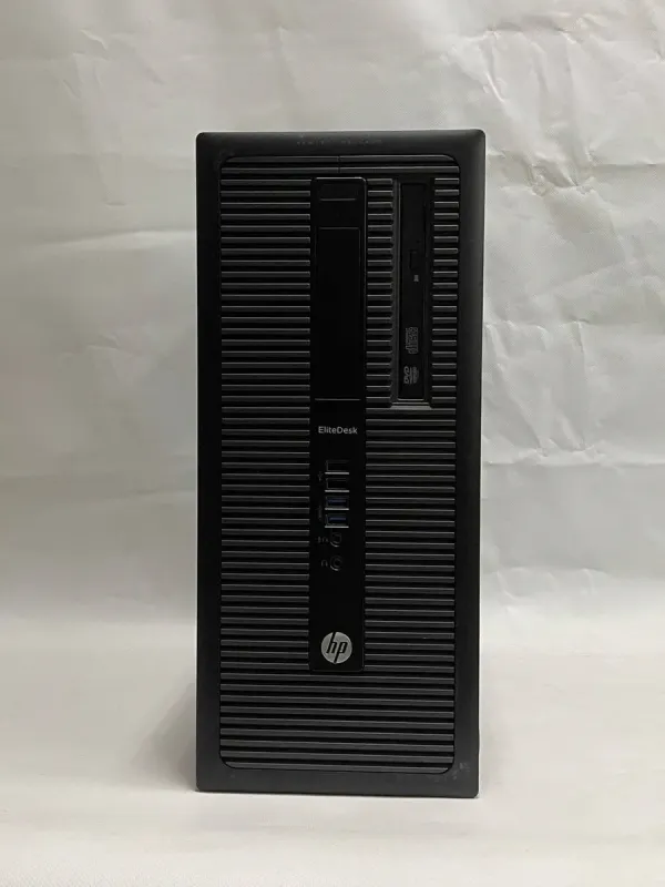 Комплект ПК: комп'ютер HP EliteDesk 800 G1 Tower / Intel Core i3-4130 (2 (4) ядра по 3.4 GHz) / 8 GB DDR3 / 500 GB HDD / Intel HD Graphics 4400 / DVD-ROM + Монітор Samsung SyncMaster E1920 / 19" (1366x768) TN / VGA б/в - зображення 6
