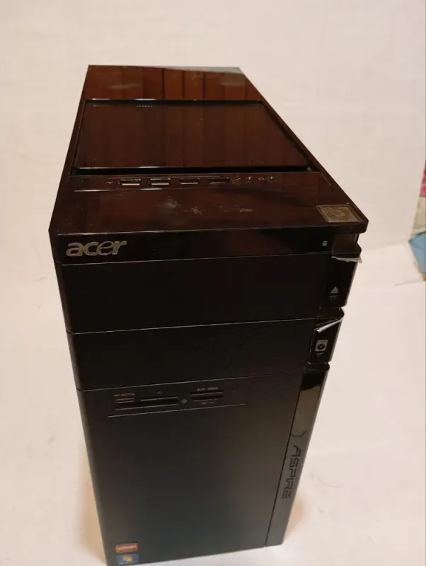 ПК Б-клас Acer Aspire M3400 Tower / AMD Athlon II X4 635 (4 ядра по 2.9 GHz) / 8 GB DDR3 / 120 GB SSD / AMD Radeon HD 4670, 512 MB GDDR3, 128-bit / Win 7 б/в - зображення 4