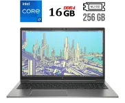 Ультрабук HP ZBook Firefly 15 G8 / 15.6" (1920x1080) IPS / Intel Core i7-1185G7 (4 (8) ядра по 3.0 - 4.8 GHz) / 16 GB DDR4 / 256 GB SSD M.2 / Intel Iris Xe Graphics / WebCam / Fingerprint / HDMI / 4G LTE б/в