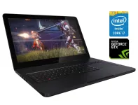 Ігровий ноутбук Б-клас Razer Blade 17 RZ09-0220 / 17.3" (1920x1080) IPS / Intel Core i7-7700HQ (4 (8) ядра по 2.8 - 3.8 GHz) / 16 GB DDR4 / 500 GB SSD / nVidia GeForce GTX 1060, 6 GB GDDR5, 192-bit / WebCam б/в