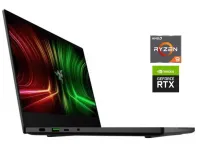 Игровой ноутбук Б-класс Razer Blade 14 RZ09-0370 / 14" (2560x1440) IPS / AMD Ryzen 9 5900HX (8 (16) ядер по 3.3 - 4.6 GHz) / 16 GB DDR4 / 512 GB SSD NVMe / nVidia GeForce RTX 3070, 8 GB GDDR6, 256-bit / WebCam б/в