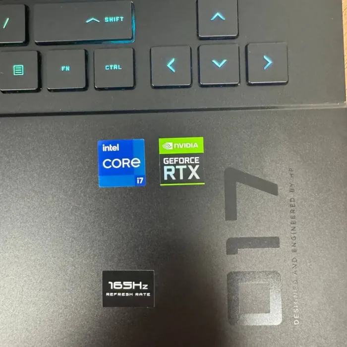 Ігровий ноутбук HP Omen 17-ck1020nr / 17.3" (2560x1440) IPS / Intel Core i7-12700H (14 (20) ядер по 2.3 - 4.7 GHz) / 16 GB DDR5 / 1000 GB SSD / nVidia GeForce RTX 3070 Ti, 8 GB GDDR6, 256-bit / WebCam б/в - зображення 8