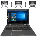 Нетбук Lenovo Yoga 310-11 / 11.6" (1366x768) TN Touch / Intel Celeron N3350 (2 ядра по 1.1 - 2.4 GHz) / 4 GB DDR3 / 120 GB SSD / Intel HD Graphics 500 / WebCam б/в