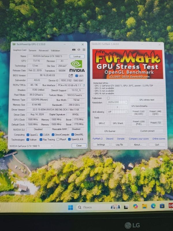 Ігровий ПК AeroCool Pivot Tower / Intel Core i7-7700 (4 ядра по 3,6 - 4,2 ГГц) / 32 ГБ DDR4 / 512 ГБ SSD M.2 + 500 ГБ HDD / nVidia GeForce GTX 1660 Ti, 6 ГБ GDDR6, 192-біт / 500 Вт б/в - изображение 12