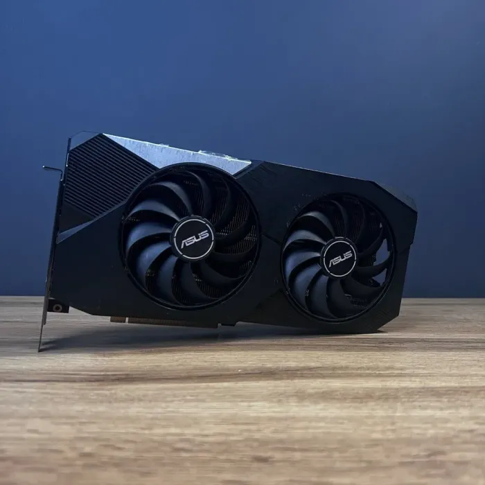 Дискретна відеокарта nVidia GeForce RTX 3080 Ti, 8 GB GDDR6, 256-bit / 2x HDMI, 3x DisplayPort / DUAL-RTX3060TI-O8G б/в - зображення 2