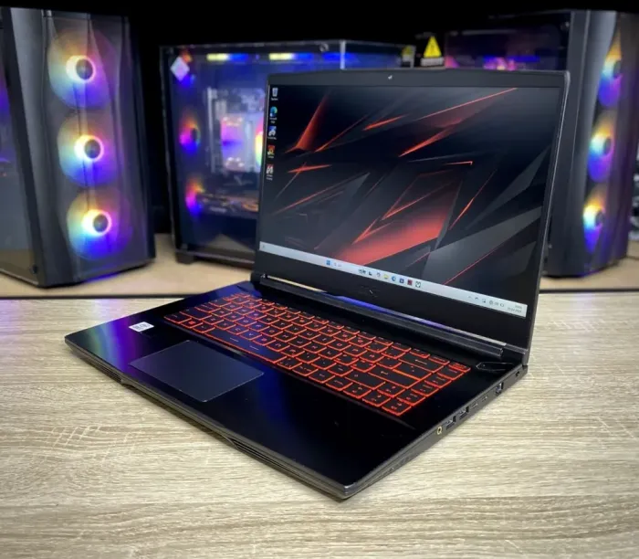Ігровий ноутбук MSI GF65 Thin 10UE / 15.6" (1920x1080) IPS / Intel Core i7-10750H (6 (12) ядер по 2.6 - 5.0 GHz) / 16 GB DDR4 / 1000 GB SSD / nVidia GeForce RTX 3060, 6 GB GDDR6, 192-bit / WebCam б/в - зображення 4