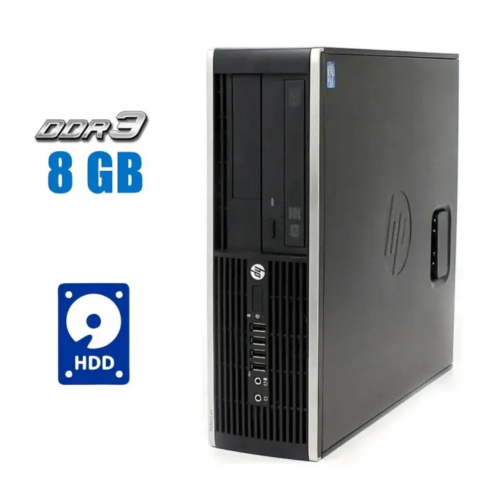 ПК HP Compaq 6300 Pro SFF / Intel Core i3-3220 (2 (4) ядра по 3.3 GHz) / 8 GB DDR3 / 320 GB HDD / Intel HD Graphics 2500 б/в - зображення 1