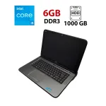 Ноутбук Dell XPS L502X / 15.6" (1366x768) TN / Intel Core i5-2410M (2 (4) ядра по 2.3 - 2.9 GHz) / 6 GB DDR3 / 1000 GB HDD / nVidia GeForce GT 525M, 1 GB DDR3, 128-bit / WebCam / Акб не тримає б/в