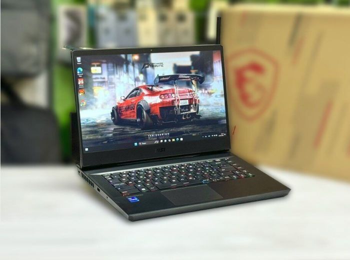 Ігровий ноутбук MSI GP66 Leopard / 15.6" (1920x1080) IPS / Intel Core i7-11800H (8 (16) ядер по 1.9 - 4.6 GHz) / 32 GB DDR4 / 1000 GB SSD M.2 / nVidia GeForce RTX 3080, 8 GB GDDR6, 256-bit / WebCam / Win 11 Home б/в - зображення 4
