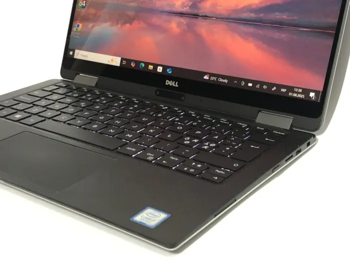 Ультрабук-трансформер Б-клас Dell XPS 13 9365 / 13.3" (1920x1080) IPS Touch / Intel Core i7-7Y75 (2 (4) ядра по 1.3 - 3.6 GHz) / 8 GB DDR3 / 256 GB SSD / Intel HD Graphics 615 / WebCam / Win 10 Pro б/в - зображення 12