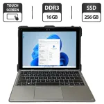Нетбук-трансформер Dell Latitude 7210 2-in-1 / 12.3" (1920x1080) IPS Touch / Intel Core i5-10310U (4 (8) ядра по 1.7 - 4.4 GHz) / 16 GB DDR3 / 256 GB SSD M.2 / Intel UHD Graphics / WebCam / Чохол б/в