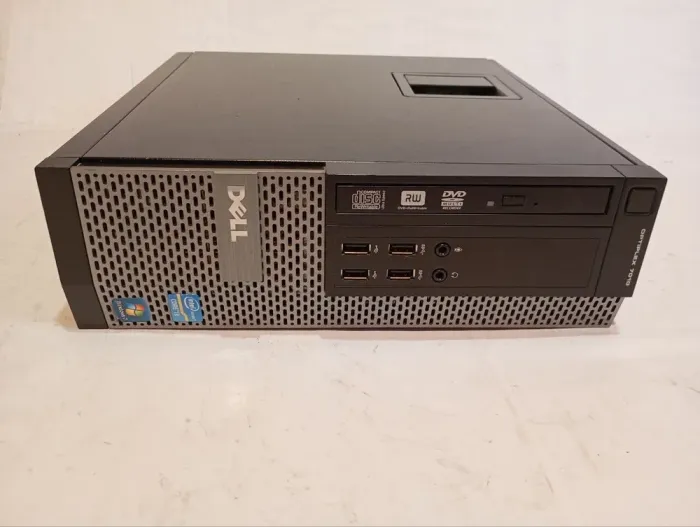 Комплект ПК: Dell Optiplex 7010 SFF / Intel Core i3-3240 (2 (4) ядра по 3.4 GHz) / 8 GB DDR3 / 250 GB HDD / Intel HD Graphics 2500 / DVD-RW + Монітор Б-клас Dell UltraSharp U2412MB / 24" (1920x1200) IPS / VESA 100x100 / Pivot б/в - зображення 3