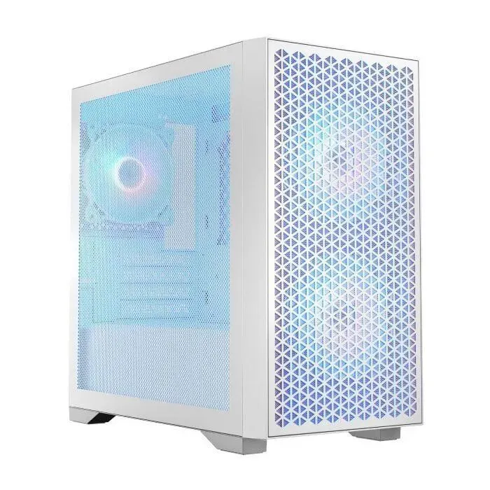 Ігровий ПК Ice DART PRO ARGB MINI WHITEK Tower / AMD Ryzen 5 8400F (6 (12) ядер по 4,2 - 4,7 ГГц) / 32 ГБ DDR5 / 960 ГБ SSD / nVidia GeForce RTX 5060, 8 ГБ GDDR7, 128-bit - зображення 3