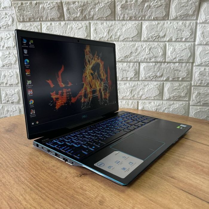 Ігровий ноутбук Dell G3 3590 / 15.6" (1920x1080) IPS / Intel Core i5-9300H (4 (8) ядра по 2.4 - 4.1 GHz) / 16 GB DDR4 / 480 GB SSD / nVidia GeForce GTX 1660 Ti Max-Q, 6 GB GDDR6, 192-bit / WebCam б/в - зображення 4