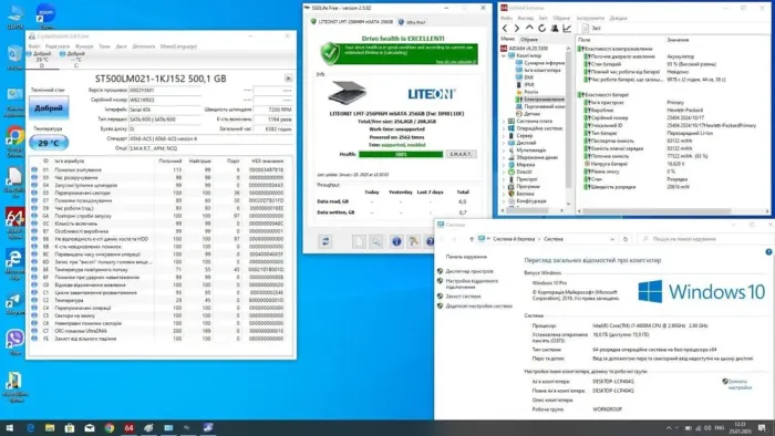 Мобільна робоча станція HP ZBook 15 G1 / 15.6" (1920x1080) TN / Intel Core i7-4600M (2 (4) ядра по 2.9 - 3.6 GHz) / 16 GB DDR3 / 256 GB SSD + 500 GB HDD / nVidia Quadro K1100M, 2 GB GDDR5, 128-bit / WebCam б/в - зображення 9