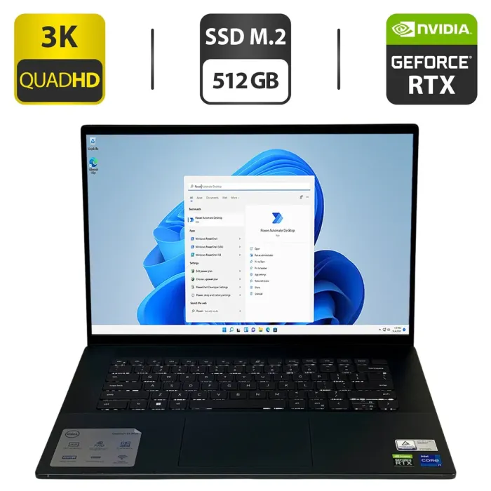 Ігровий ноутбук Б-клас Dell Inspiron 16 Plus 7620 / 16" (3072x1920) IPS / Intel Core i7-12700H (14 (20) ядер по 3.5 - 4.7 GHz) / 16 GB DDR5 / 512 GB SSD M.2 / nVidia GeForce RTX 3050, 4 GB GDDR6, 128-bit / WebCam б/в - зображення 1