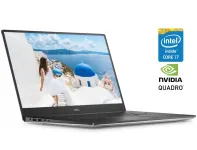Мобільна робоча станція Б-клас Dell Precision 5520 / 15.6" (1920x1080) IPS / Intel Core i7-7820HQ (4 (8) ядра по 2.9 - 3.9 GHz) / 16 GB DDR4 / 250 GB SSD / nVidia Quadro M1200, 4 GB GDDR5, 128-bit / WebCam б/в