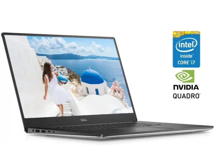 Мобільна робоча станція Б-клас Dell Precision 5520 / 15.6" (1920x1080) IPS / Intel Core i7-7820HQ (4 (8) ядра по 2.9 - 3.9 GHz) / 16 GB DDR4 / 250 GB SSD / nVidia Quadro M1200, 4 GB GDDR5, 128-bit / WebCam б/в - зображення 1