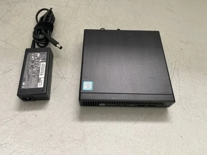 Неттоп HP EliteDesk 800 G2 Desktop Mini PC USFF / Intel Core i5-6500T (4 ядра по 2.5 - 3.1 GHz) / 8 GB DDR4 / 128 GB SSD / Intel HD Graphics 530 б/в - зображення 4