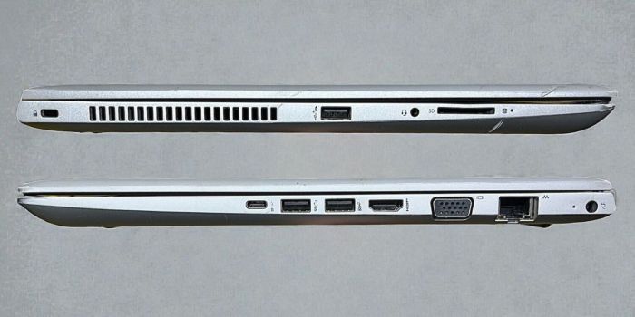 Ноутбук Б-клас HP ProBook 450 G5 / 15.6" (1366x768) TN / Intel Core i3-7100U (2 (4) ядра по 2.4 GHz) / 4 GB DDR4 / 256 GB SSD / Intel HD Graphics 620 / WebCam б/в - изображение 8