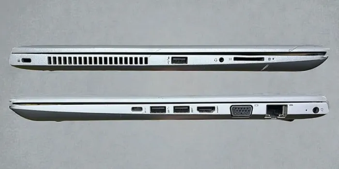 Ноутбук Б-клас HP ProBook 450 G5 / 15.6" (1366x768) TN / Intel Core i3-7100U (2 (4) ядра по 2.4 GHz) / 4 GB DDR4 / 256 GB SSD / Intel HD Graphics 620 / WebCam б/в - зображення 8