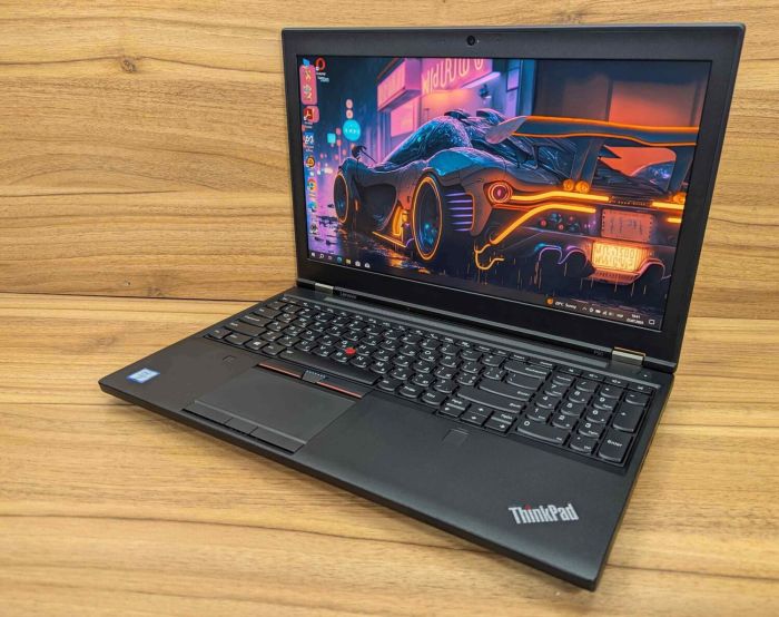 Мобільна робоча станція Lenovo ThinkPad P50 / 15.6" (1920x1080) IPS / Intel Core i7-6820HQ (4 (8) ядра по 2.7 - 3.6 GHz) / 32 GB DDR4 / 480 GB SSD / nVidia Quadro M2000M, 4 GB GDDR5, 128-bit / WebCam / TouchID / Windows 10 б/в - зображення 5