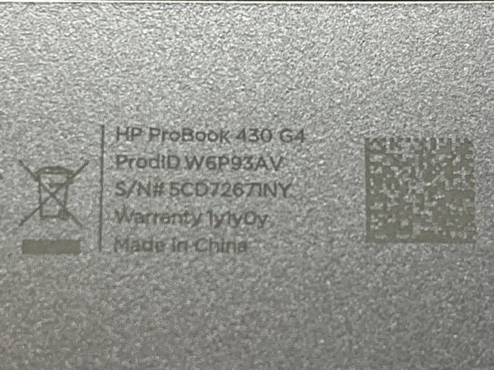 Ультрабук Б-клас HP ProBook 430 G4 / 13.3" (1366х768) TN / Intel Core i5-7200U (2 (4) ядра по 2.5 - 3.1 GHz) / 8 GB DDR4 / 120 GB SSD / Intel HD Graphics 620 / WebCam б/в - зображення 10